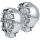 ANZO Hid Off Road Light Universal 6in HID BULLET Style Off Road Lights Chrome Pair - My Store