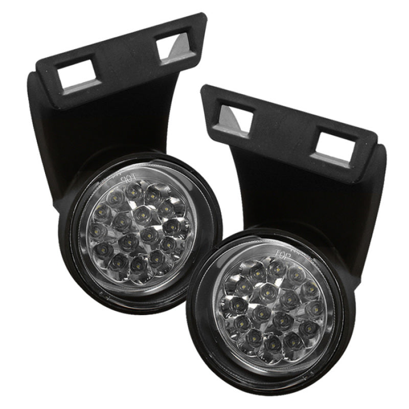 Spyder Dodge Ram 1500 94-01 LED Fog Lights w/swch ( not fit the turbo diesel)- Clear FL-LED-DRAM94-C - Mammoth Racing -