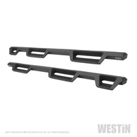 Westin 07-18 Chevrolet Silverado 1500 CC 5.5ft Bed HDX Drop W2W Nerf Step Bars - Tex. Blk - Mammoth Racing -