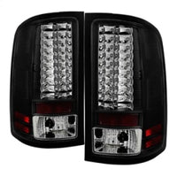 Spyder GMC Sierra 07-13 (Not fit 3500 Dually 4 Rear Wheels)LED Tail Lights Black ALT-YD-GS07-LED-BK - Mammoth Racing -