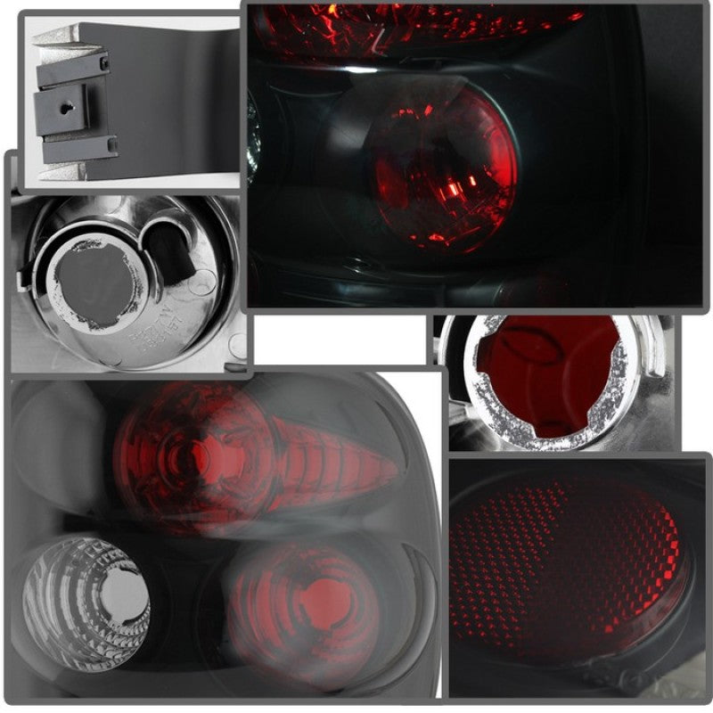 Spyder Chevy Silverado Stepside 99-04 Euro Style Tail Lights Black Smoke ALT-YD-CS99STS-BSM - Mammoth Racing -
