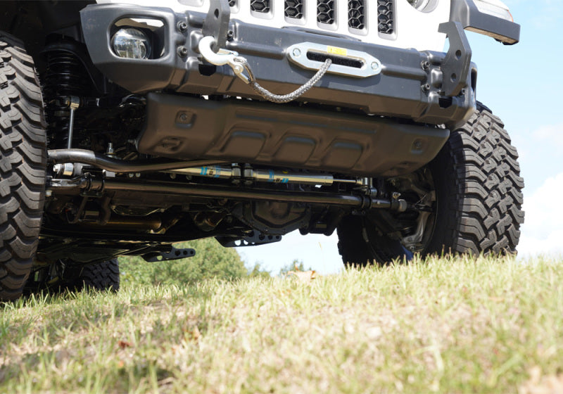 Superlift 18-20 Jeep Wrangler JL/2020 Jeep Gladiator JT 4WD - Dual Steering Stabilizer Kit Bilstein - Mammoth Racing -