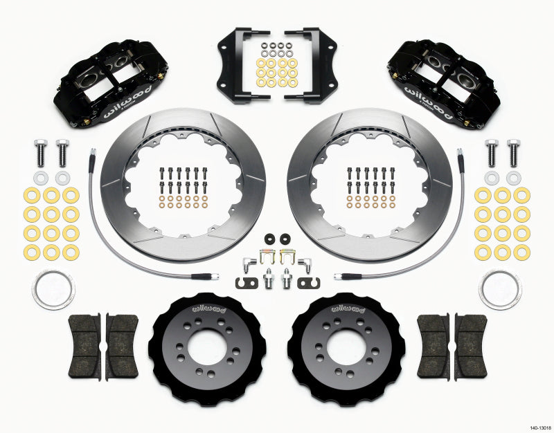 Wilwood Narrow Superlite 6R Front Hat Kit 12.88in 2013-Up Ford Focus ST w/ Lines - Mammoth Racing -