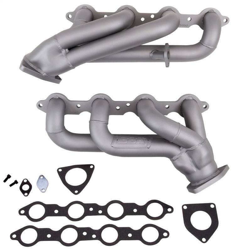 BBK 99-04 GM Truck SUV 6.0 Shorty Tuned Length Exhaust Headers - 1-3/4 Titanium Ceramic - Mammoth Racing -