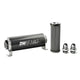 DeatschWerks Stainless Steel 10AN 40 Micron Universal Inline Fuel Filter Housing Kit (160mm) - Mammoth Racing -