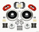 Wilwood Narrow Superlite 6R Front Hub & 1PC Rtr Kit 12.88in Dril -Red Magnum Force Drop Spindle - Mammoth Racing -
