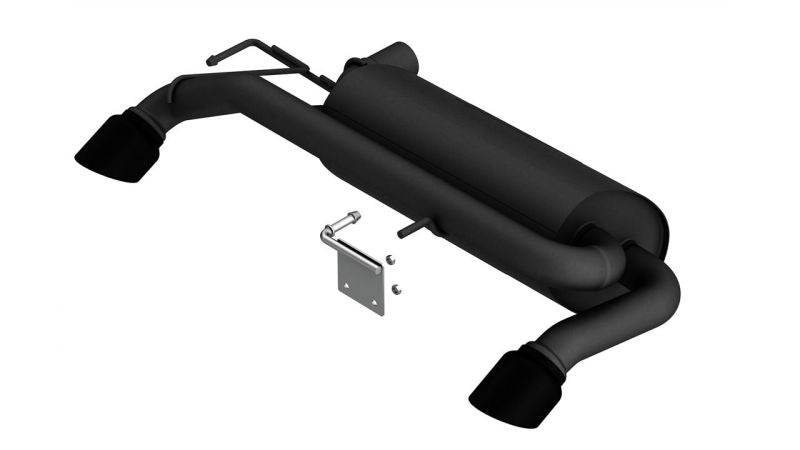 Borla 21-22 Ford Bronco 2.7L V6 4WD Touring Axle Back Exhaust w/ Black Coated Tips - Mammoth Racing -