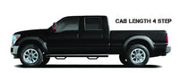 N-Fab Nerf Step 2019 Ford Ranger Crew Cab - Tex. Black - Cab Length - 3in - Mammoth Racing -