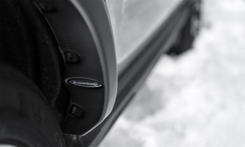 Bushwacker 21-22 Ford Bronco Sport Pocket Style Flares 4pc Set - Black Smooth Finish - Mammoth Racing -