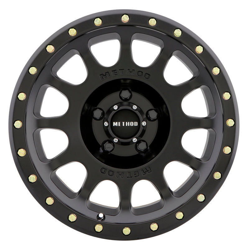 Method Mr305 NV 20x9 +25mm Offset 5x150 116.5mm CB Matte Black Wheel - Mammoth Racing -