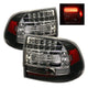Spyder Porsche Cayenne 03-07 LED Tail Lights Black ALT-YD-PCAY03-LED-BK - Mammoth Racing -