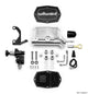 Wilwood Compact Tandem M/C - 7/8in Bore w/Bracket and Valve fits Mustang (Pushrod) - Ball Burnished - My Store
