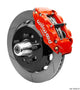 Wilwood 55-57 Chevrolet Bel Air Forged Narrow Superlite 6R Front Big Brake Kit - Red - My Store