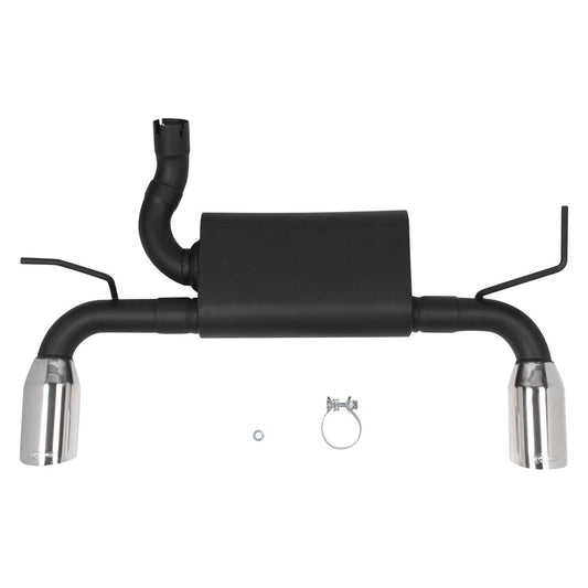 Flowtech 53015Flt Axle-Back Exhaust System 2.5 In. 409 Stainless Steel Tubing Dual Rear Exit