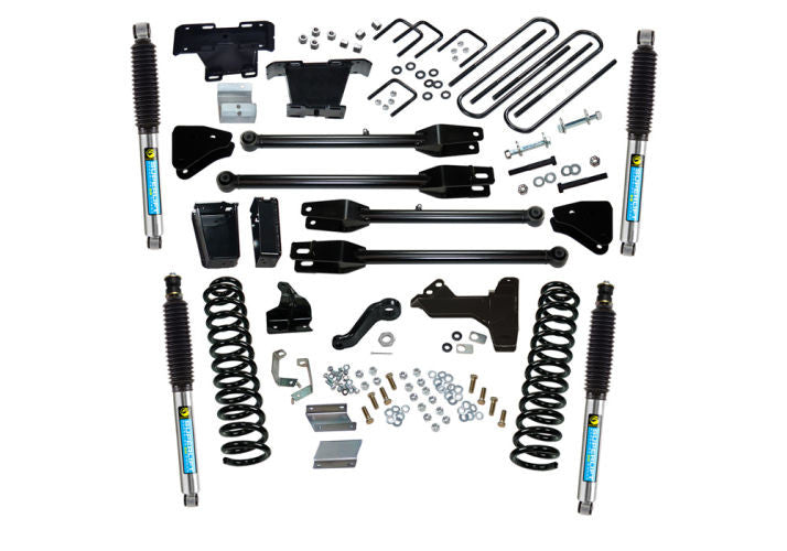 Superlift 11-16 Ford F-250 SuperDuty 4WD Diesel 6in Lift Kit w/ A 4 Link Conversion/Fox 2.0 Shocks - Mammoth Racing -