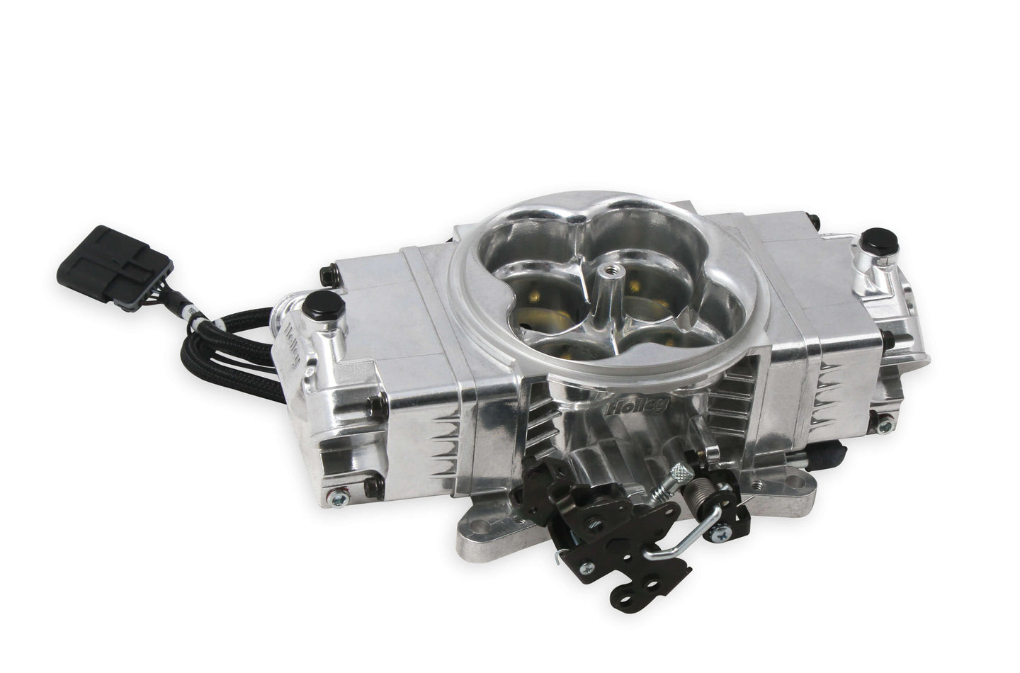 Holley 534-240 Polished Terminator Stealth 2x4 Slave Throttle Body - My Store