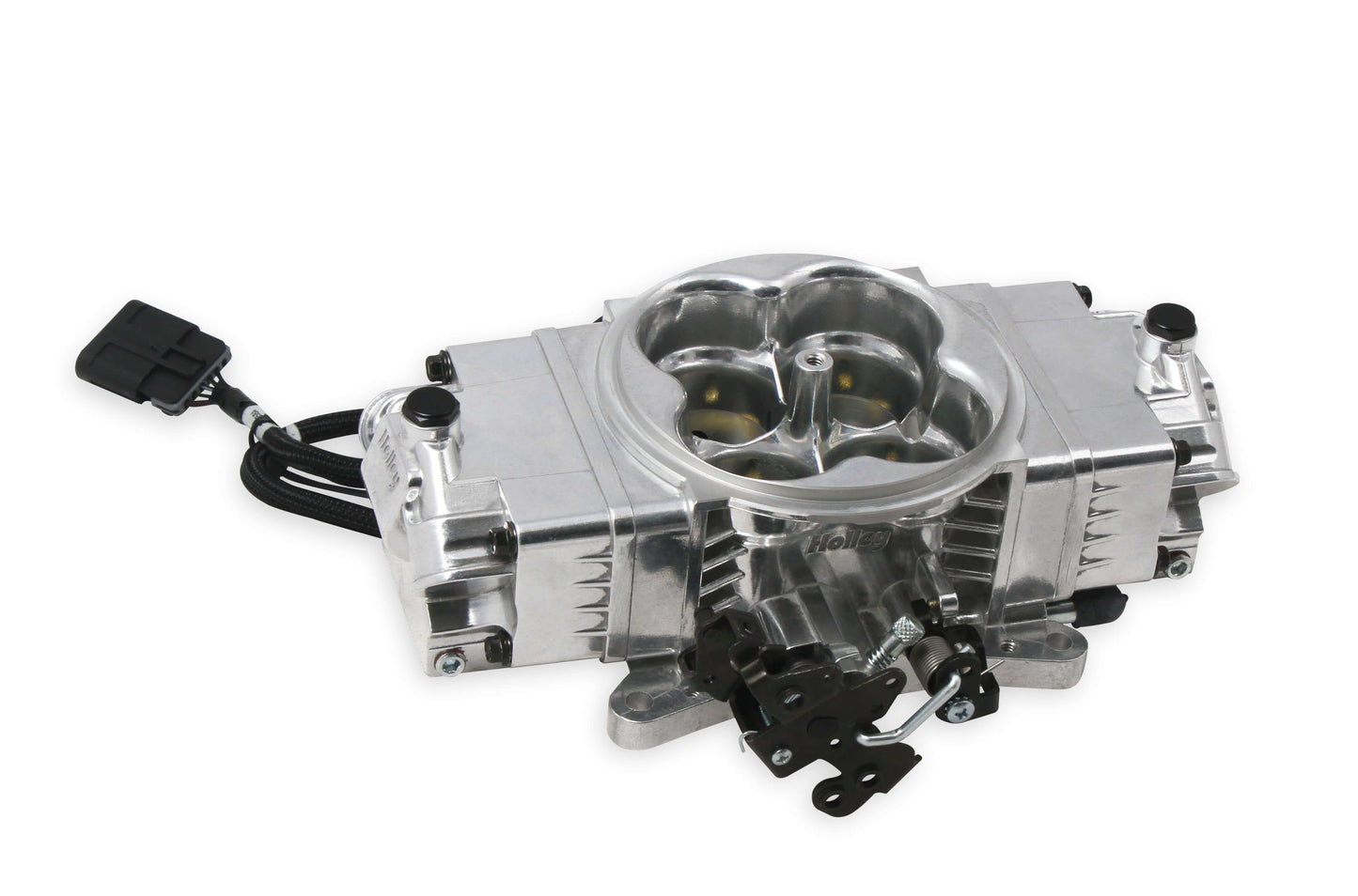 Holley 534-240 Polished Terminator Stealth 2x4 Slave Throttle Body - My Store