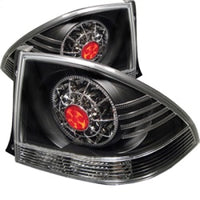 Spyder Lexus IS 300 01-05 LED Tail Lights Black ALT-YD-LIS300-LED-BK - Mammoth Racing -