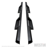 Westin 99-13 Chevy/GMC Silverado/Sierra 1500 Ext Cab HDX Drop Nerf Step Bars - Textured Black - Mammoth Racing -