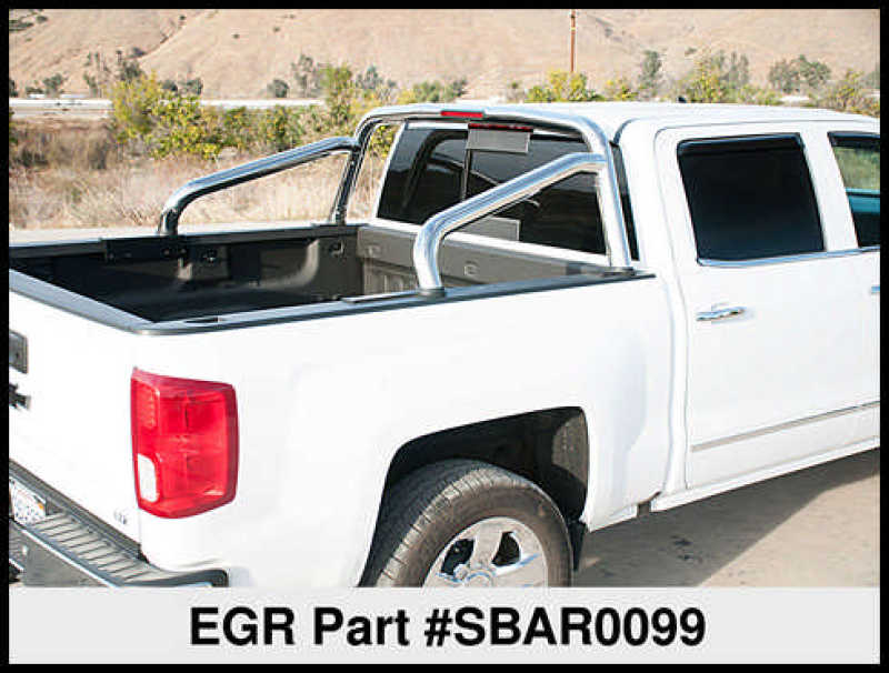 EGR 14-19 Chevrolet Silverado 1500 Stainless Steel S-Series Sports Bar - Mammoth Racing -
