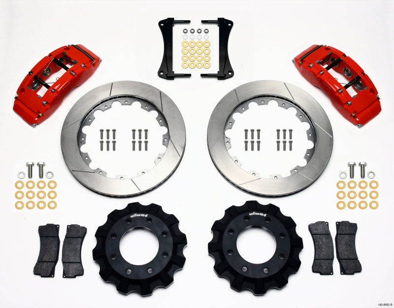 Wilwood Tc6r Front Kit 16.00in Red 1999-2014 GM Truck/SUV 1500 - My Store