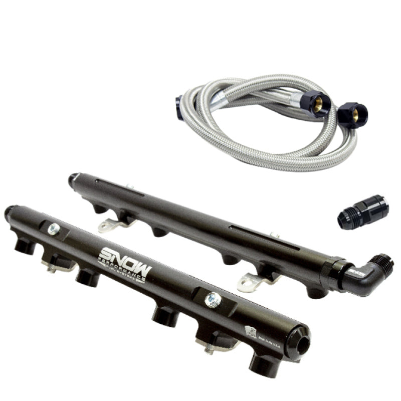 Snow 11-17 Ford Coyote Factory Hookup Fuel Rail Kit (Pair) - My Store