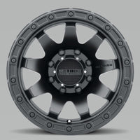 Method Mr317 20x9 +18mm Offset 8x6.5 130.81mm CB Matte Black Wheel - Mammoth Racing -