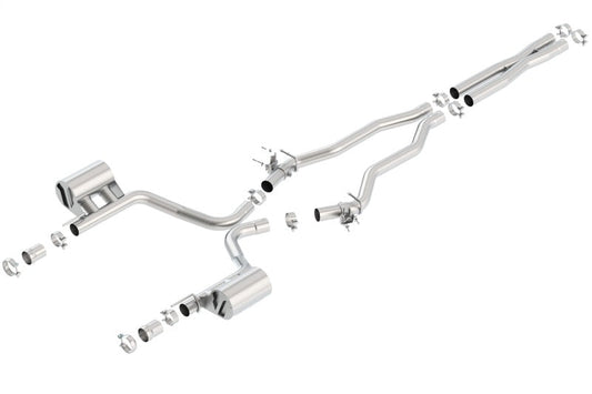 Borla 15-16 Dodge Charger SRT 392 6.4L No Tip Single Split Rear Exit ATAK w/ Valves Exhaust - My Store