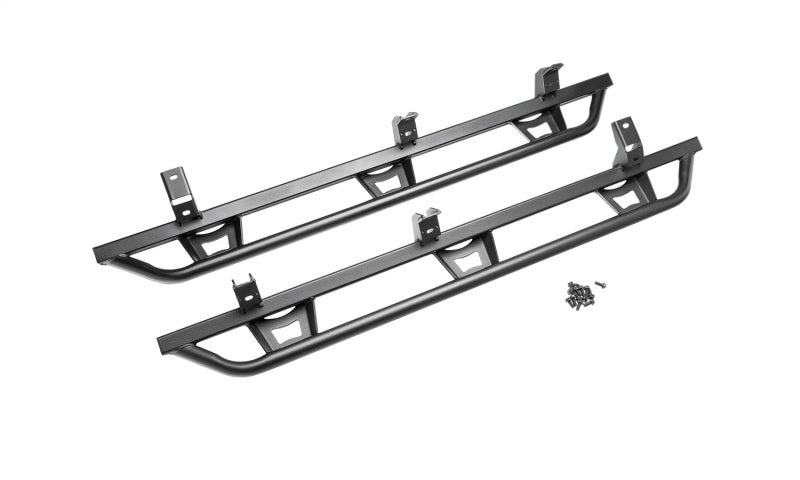 N-Fab Trail Slider Steps 2021 Ford Bronco 4 Door - Textured Black - Mammoth Racing -