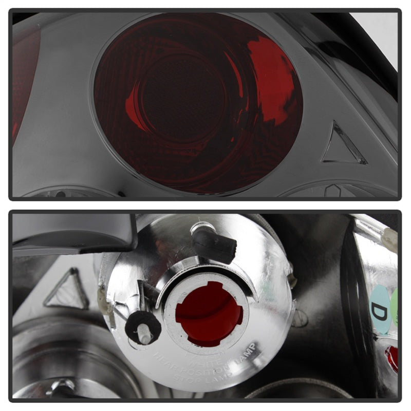 Spyder Hyundai Tiburon 03-05 Euro Style Tail Lights Smoke ALT-YD-HYT03-SM - Mammoth Racing -