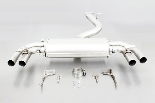 Remus 2013 Audi S3 Quattro 3 Door Axle Back Exhaust (Tail Pipes Req) - Mammoth Racing -