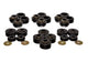 Energy Suspension 81-91 GM Denali XL/Suburban/Yukon XL 2WD/4WD Black Body (Cab) Mount Set - Mammoth Racing -