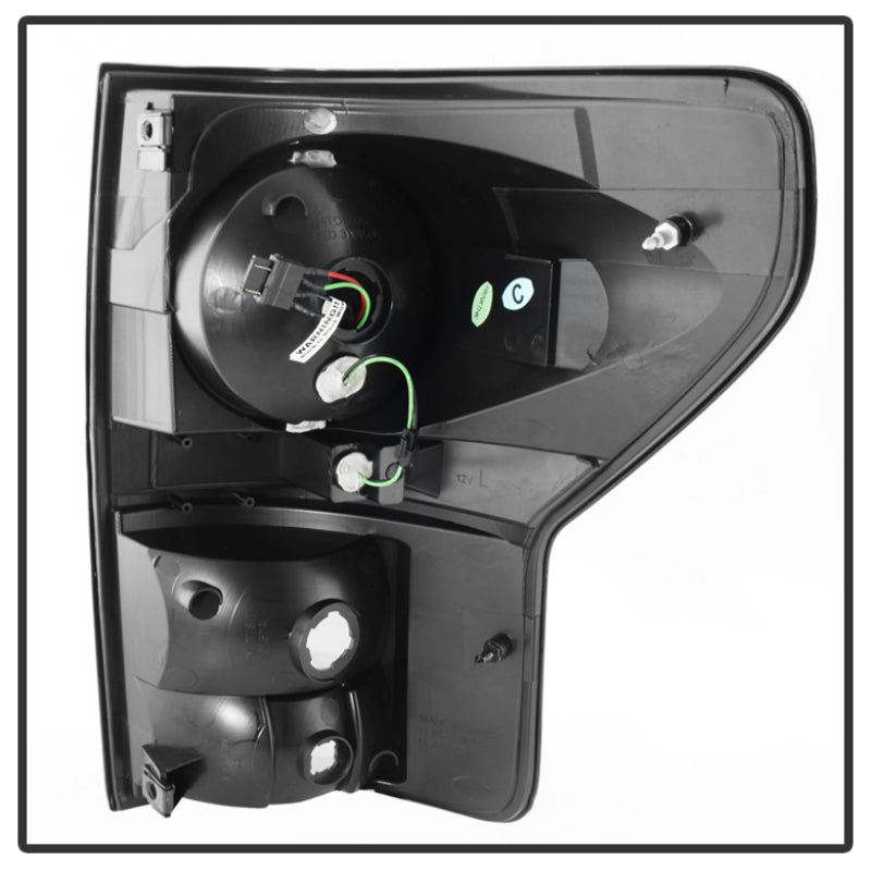 Spyder Toyota Tundra 07-13 LED Tail lights Black ALT-YD-TTU07-LED-BK - Mammoth Racing -