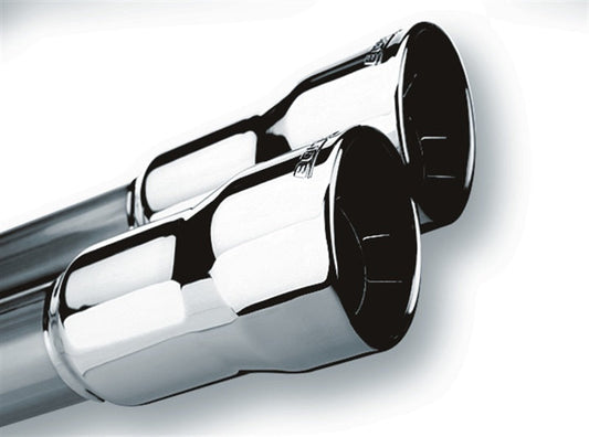Borla Universal Polished Tip Dual Round Rolled Angle-Cut (inlet 2in. Outlet 3in) *NO Returns* - My Store