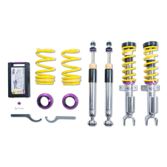 KW Coilover Kit V3 2017+ Tesla Model 3 2WD - Mammoth Racing -