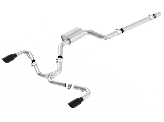 Borla 2018 Volkswagen GTI (MK7.5) 2.0T AT/MT SS S-Type Catback Exhaust w/Black Chrome Tips - My Store