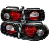 Spyder Honda Civic 92-95 3DR Euro Style Tail Lights Black ALT-YD-HC92-3D-BK - Mammoth Racing -