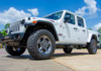 N-Fab RKR Step System 2019 Jeep Wrangler JT 4 Door Truck Full Length - Tex. Black - 1.75in - Mammoth Racing -