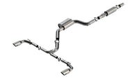 Borla 22-23 Volkswagen Golf GTI 2.0L AT/MT 3inch S-Type Cat-Back Exhaust - 4in Brushed SS Tips - Mammoth Racing -
