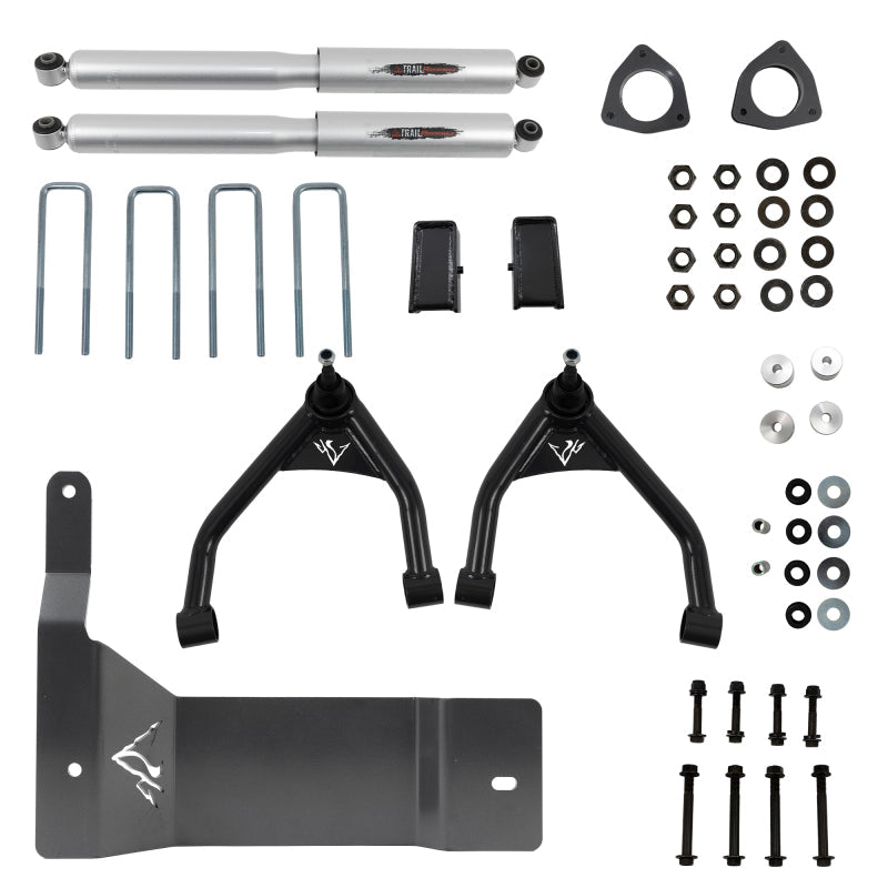Belltech 16-18 Chevrolet Silverado / GMC Sierra 1500 4WD 4in Suspension Lift Kit w/ Shocks - Mammoth Racing -