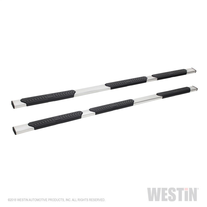 Westin 2019 Chevrolet Silverado/Sierra 1500 Crew Cab (5.5ft) R5 Modular Nerf Step Bars - SS - Mammoth Racing -