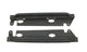 Fishbone Offroad 07-18 Jeep Wrangler JK 2 Door Rubicon Steel Rock Slider - Black Textured Powdercoat - Mammoth Racing -