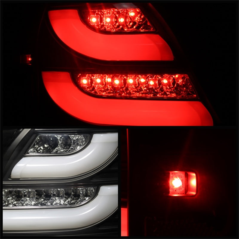 Spyder Pontiac Grand Prix 04-08 Light Bar LED Tail Light Black ALT-YD-PGP04-LED-BK - Mammoth Racing -