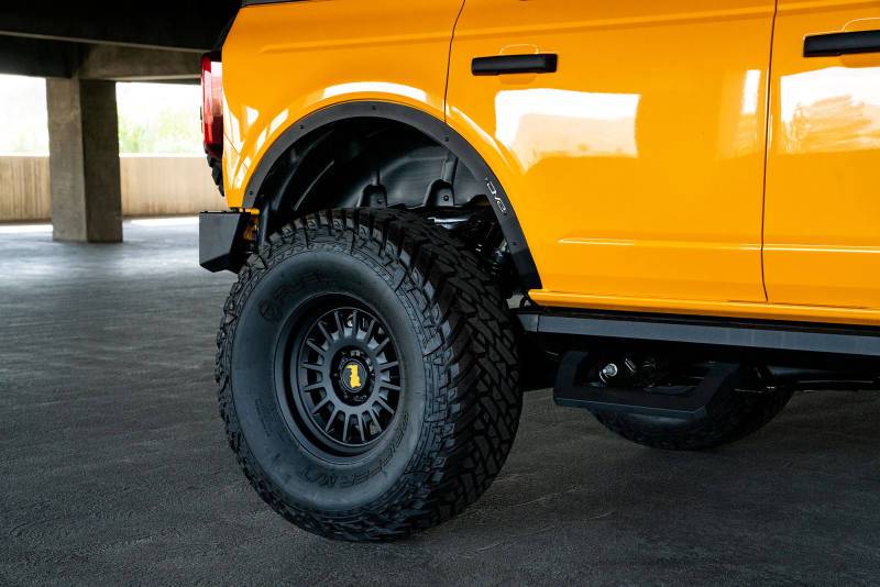 DV8 Offroad 21-22 Ford Bronco Fender Flare Deletes Set of 4 Front & Rear - Mammoth Racing -