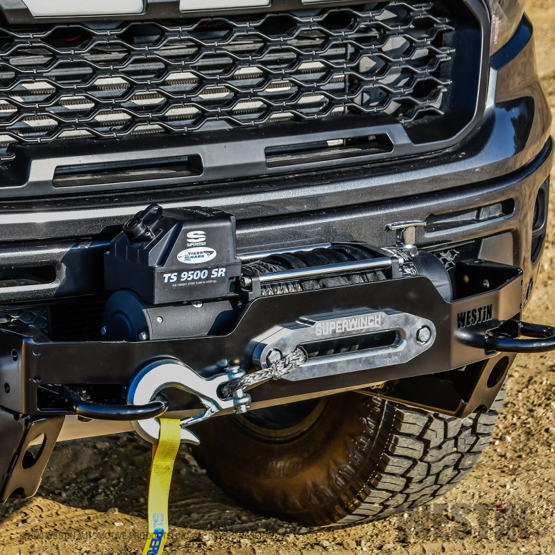 Westin 19-20 Ford Ranger MAX Winch Tray - Black - Mammoth Racing -