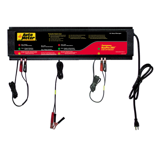 Autometer 120v 3 Station Automated Multi Battery Charging Station 5 Amps per Station