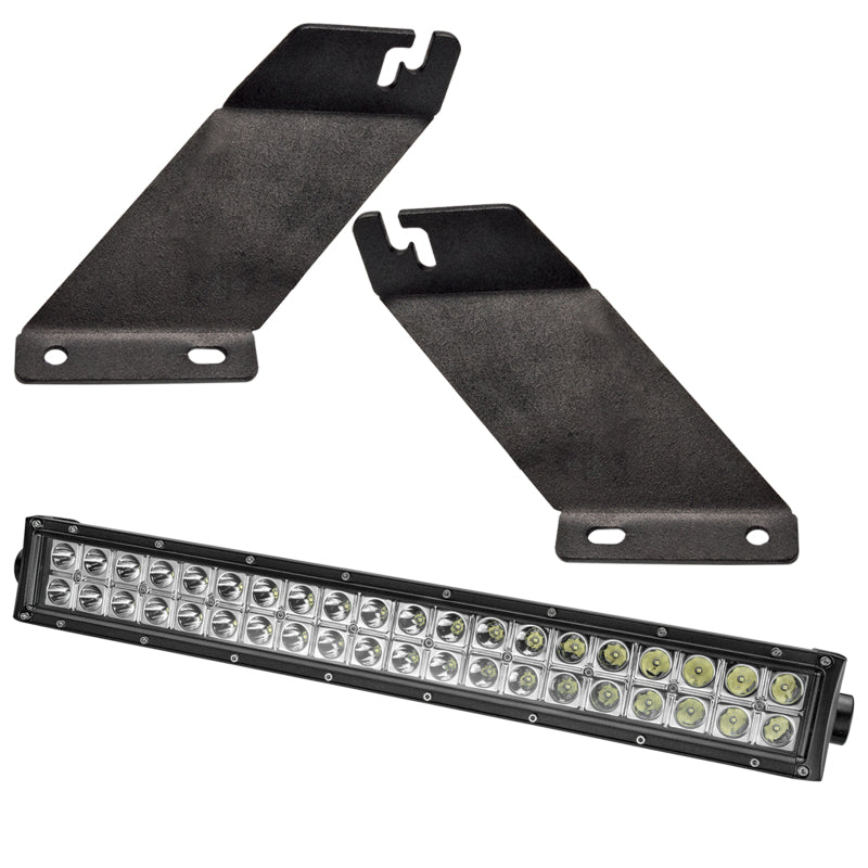 Oracle Jeep JK Hood Mounting Brackets SM/Light Combo - Mammoth Racing -