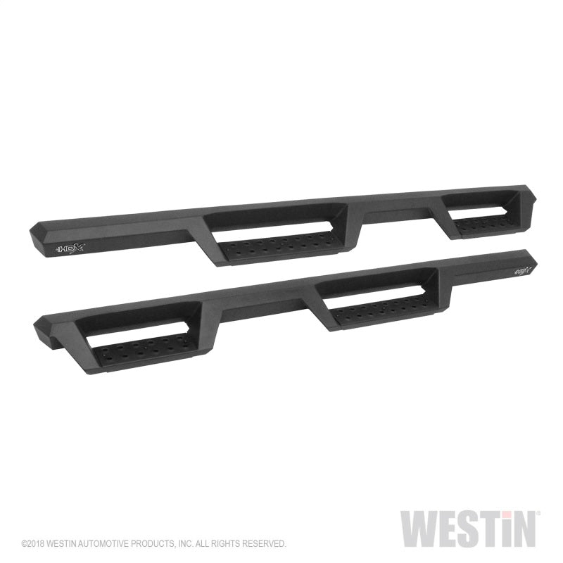 Westin 18-20 Jeep Wrangler JL Unlimited 4DR HDX Drop Nerf Step Bars - Textured Black - Mammoth Racing -