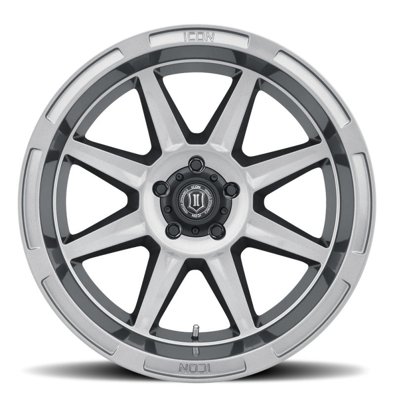 Icon Bandit 20x10 5x150 -24mm 4.5in BS 110.10mm Bore Gun Metal Wheel - Mammoth Racing -