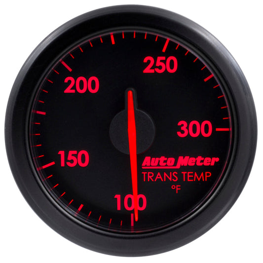 Autometer Airdrive 2-1/6in Trans Temperature Gauge 100-300 Degrees F - Black - My Store